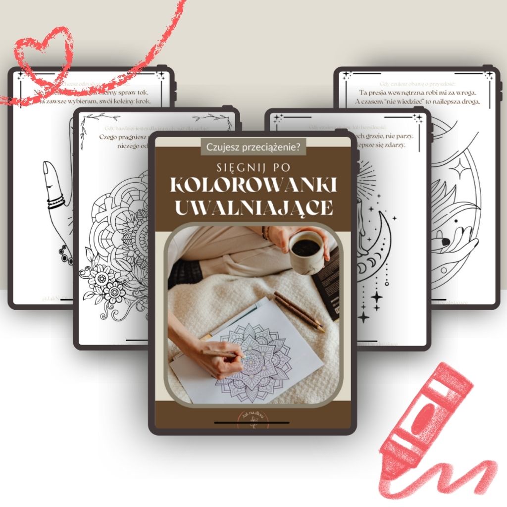 Kolorowanki uwalniające do druku - z personalizowanym zaklęciami